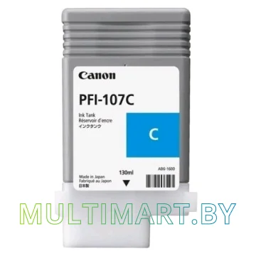 Картридж Canon PFI-107C картинка 2